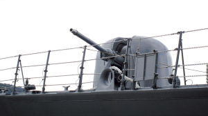 護衛艦の砲チェック