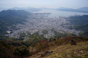 広角の風景