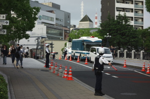 オバマ大統領来広前日