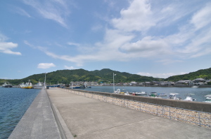 倉橋の釣士田港