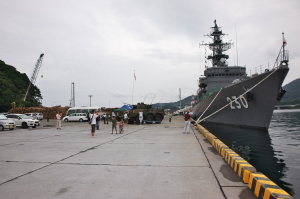 浜田で護衛艦一般公開