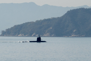 潜水艦訓練海域