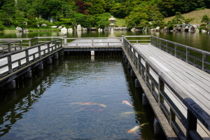 三景園の大海