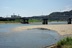太田川河川敷