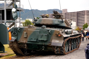 NEX5Rの74式戦車