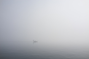朝霧と海霧と