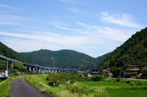 小瀬川沿い走行記録