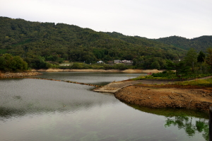 椋梨ダム（白竜湖）へ