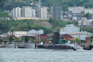 寒かった“呉湾艦船めぐり”