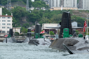 寒かった“呉湾艦船めぐり”